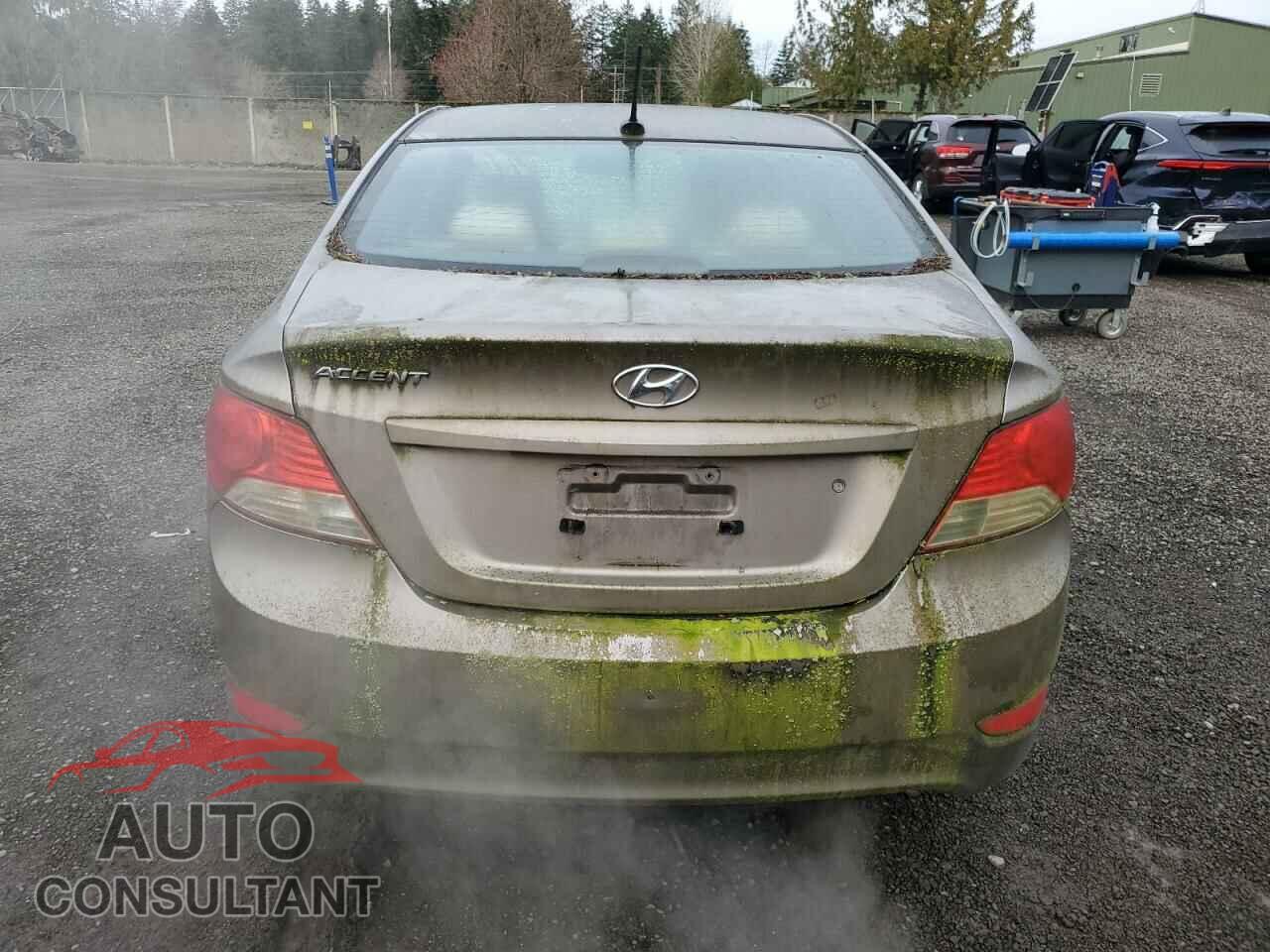 HYUNDAI ACCENT 2012 - KMHCU4AE9CU169476