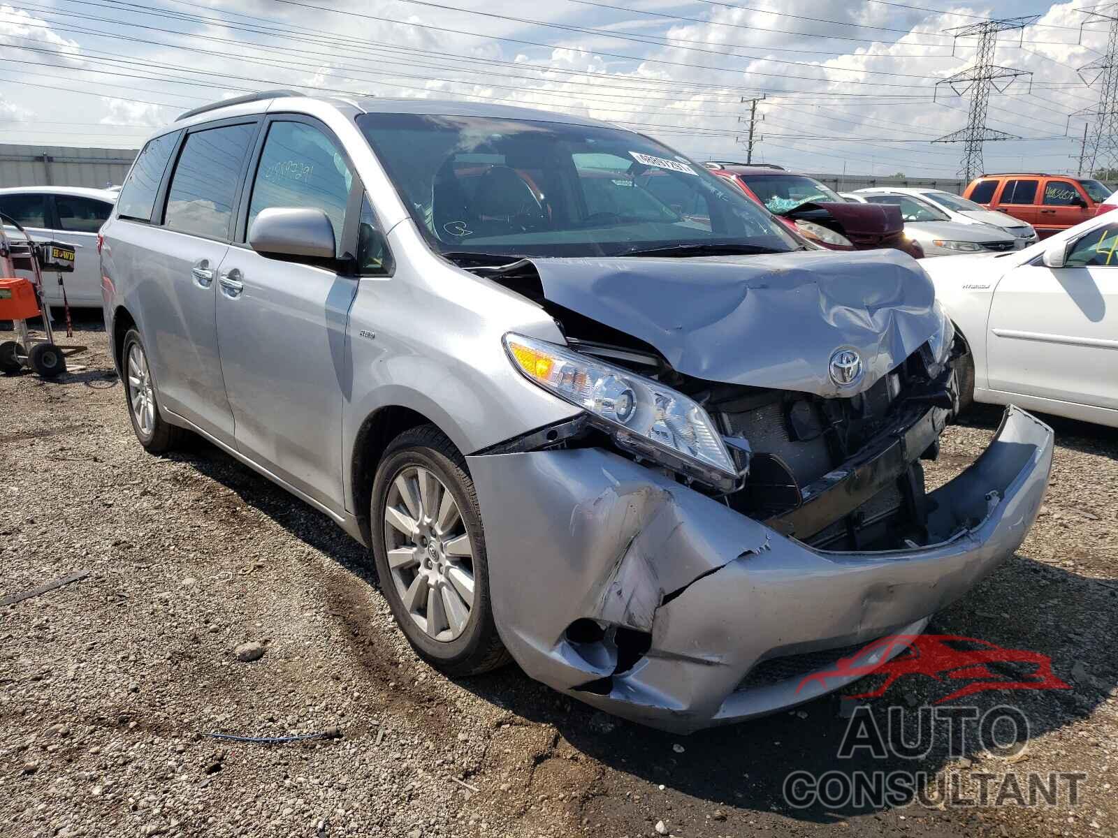 TOYOTA SIENNA 2017 - 5TDDZ3DC1HS153802