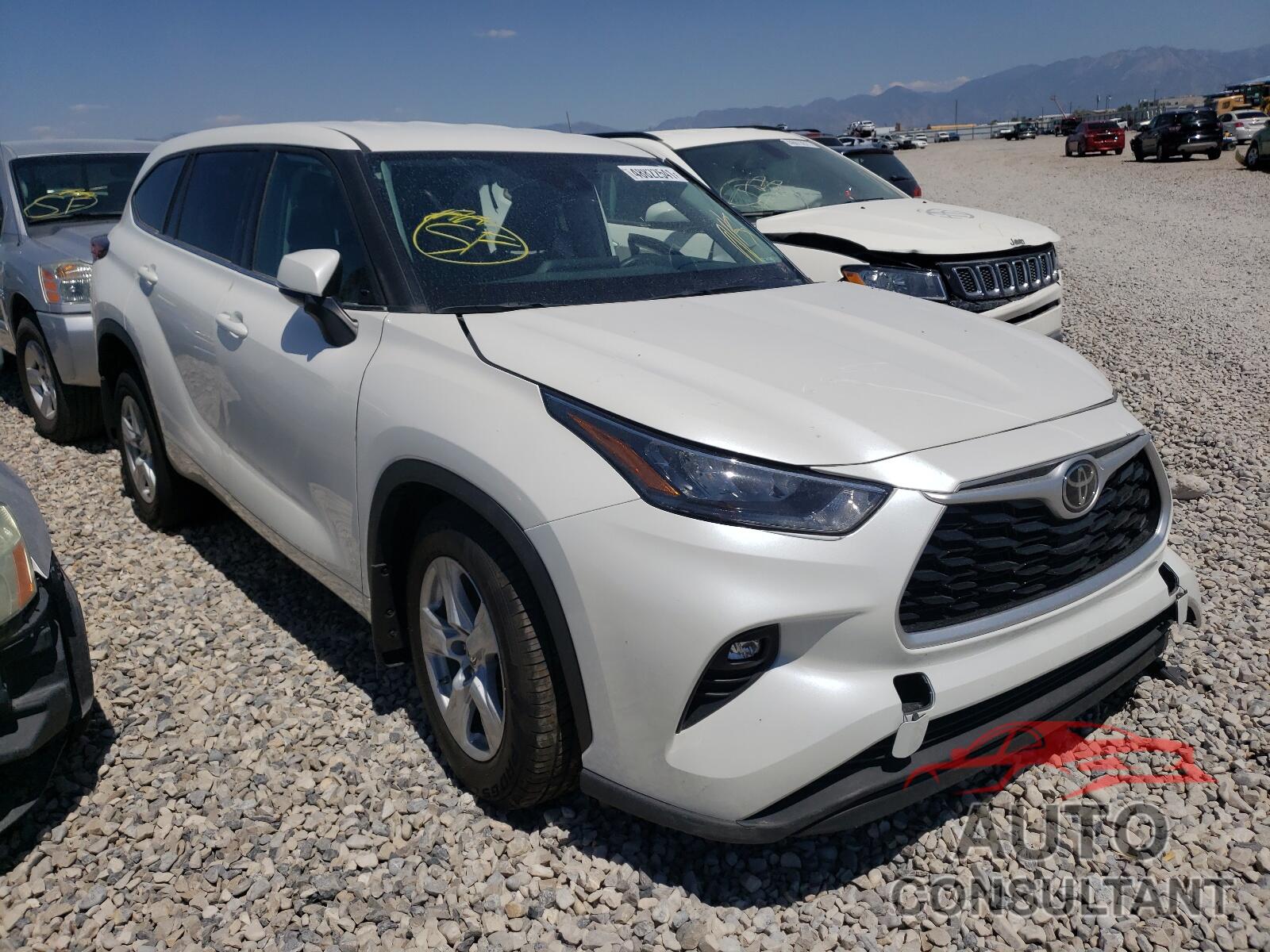 TOYOTA HIGHLANDER 2020 - 5TDZZRAH4LS024504
