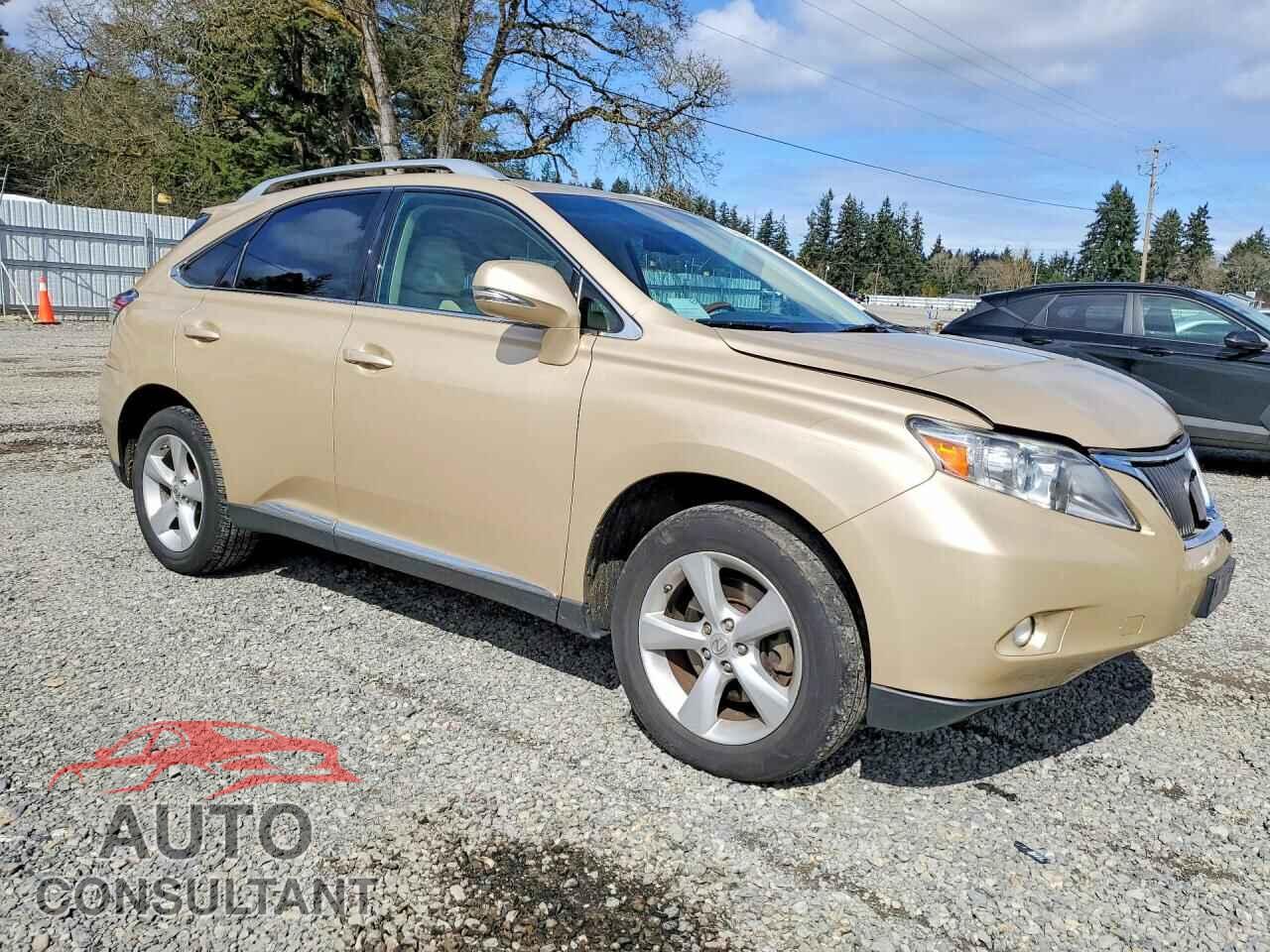 LEXUS RX350 2010 - 2T2BK1BA2AC056572