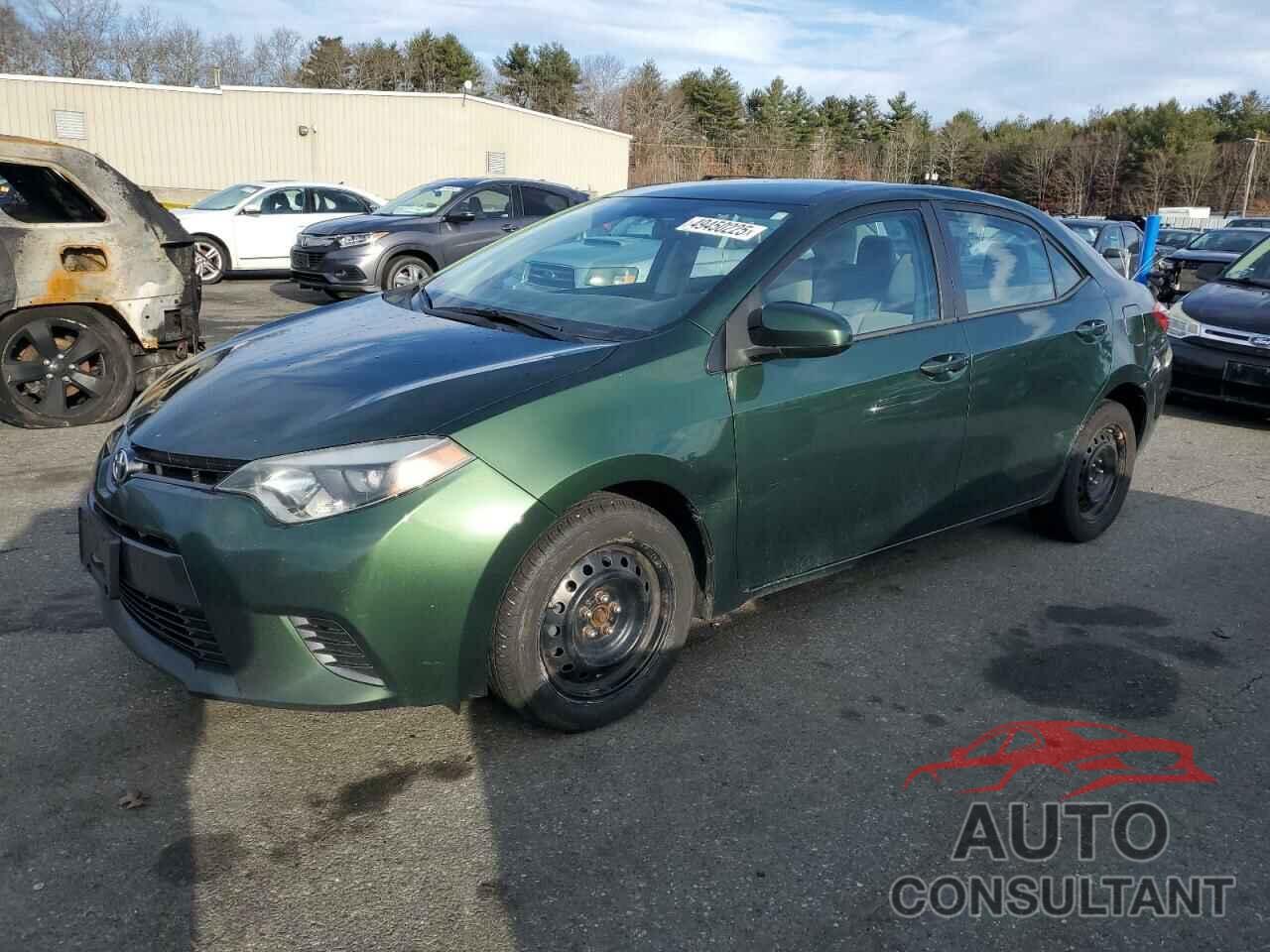 TOYOTA COROLLA 2015 - 2T1BURHE3FC249523