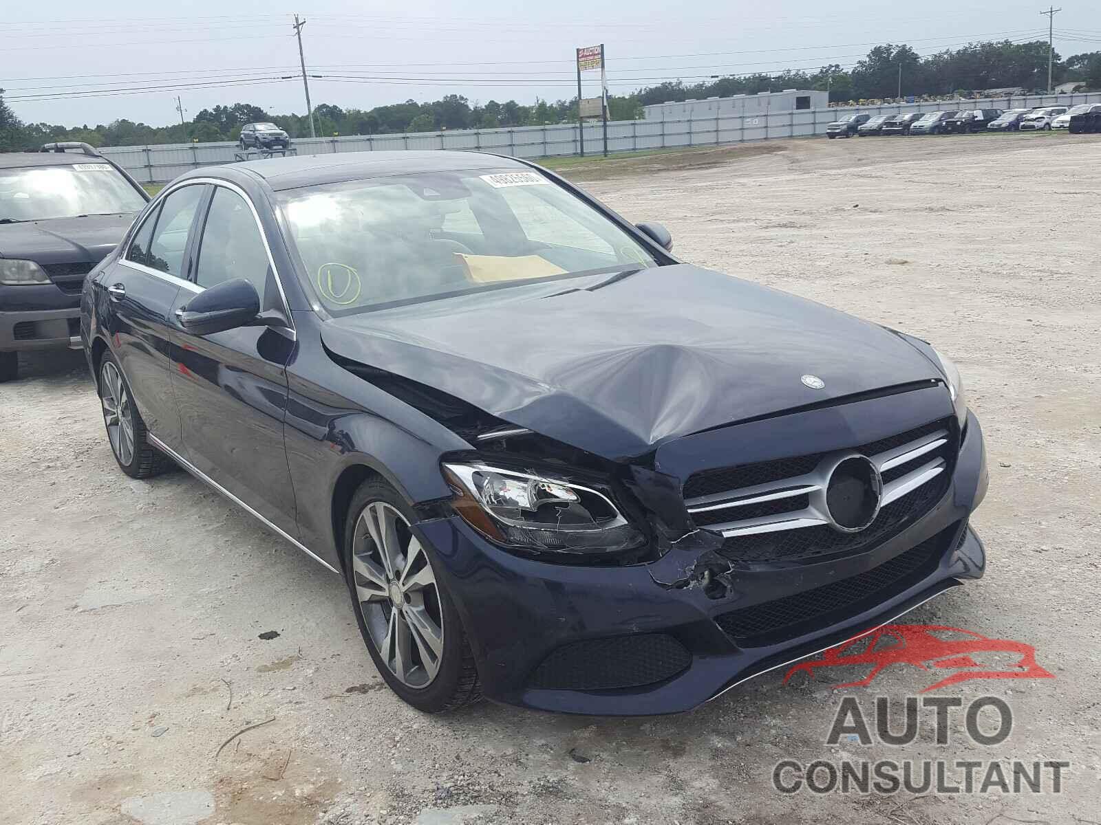 MERCEDES-BENZ C CLASS 2016 - WDDWF4JB1GR144555