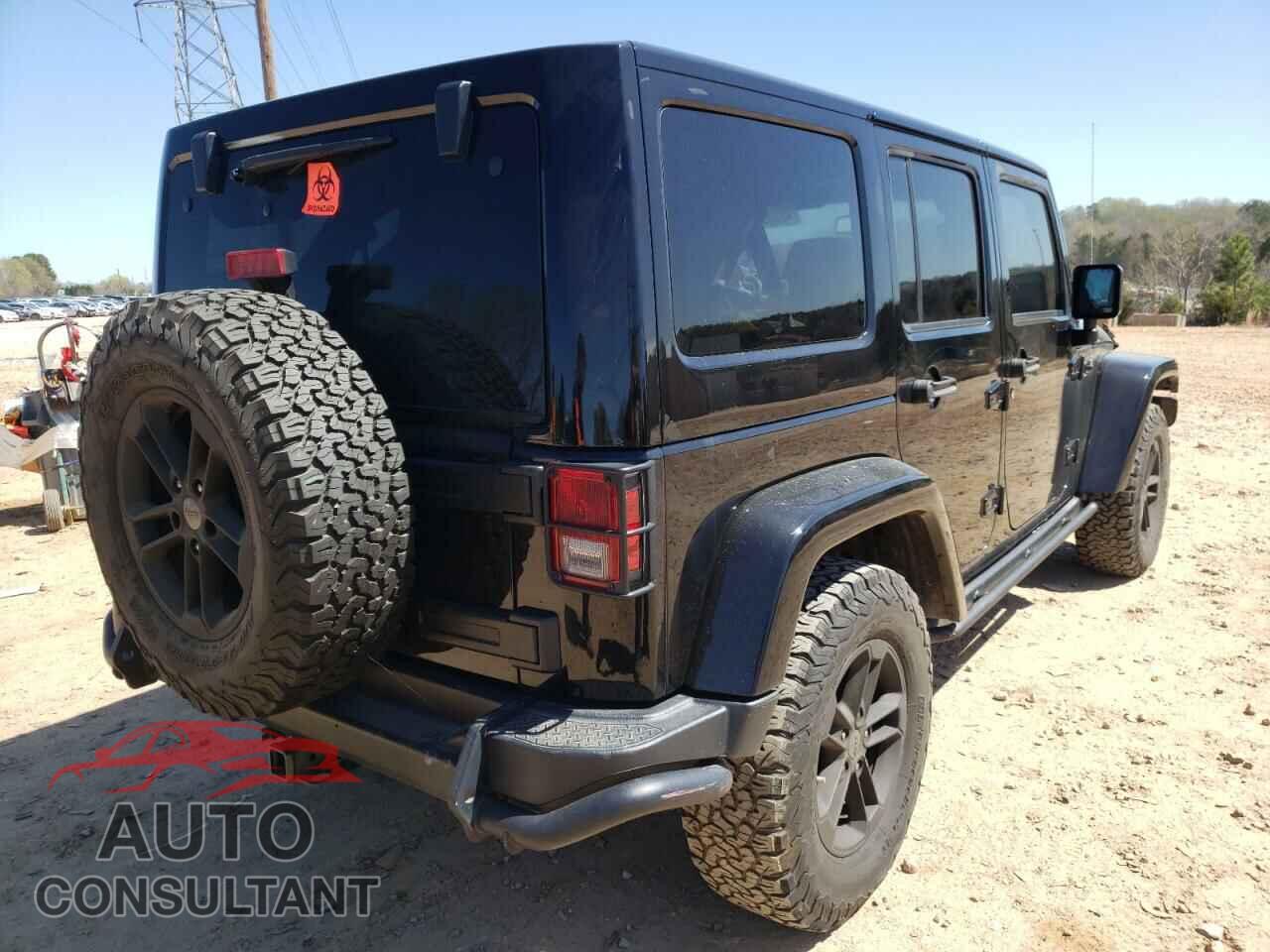 JEEP WRANGLER 2017 - 1C4BJWEG3HL621306