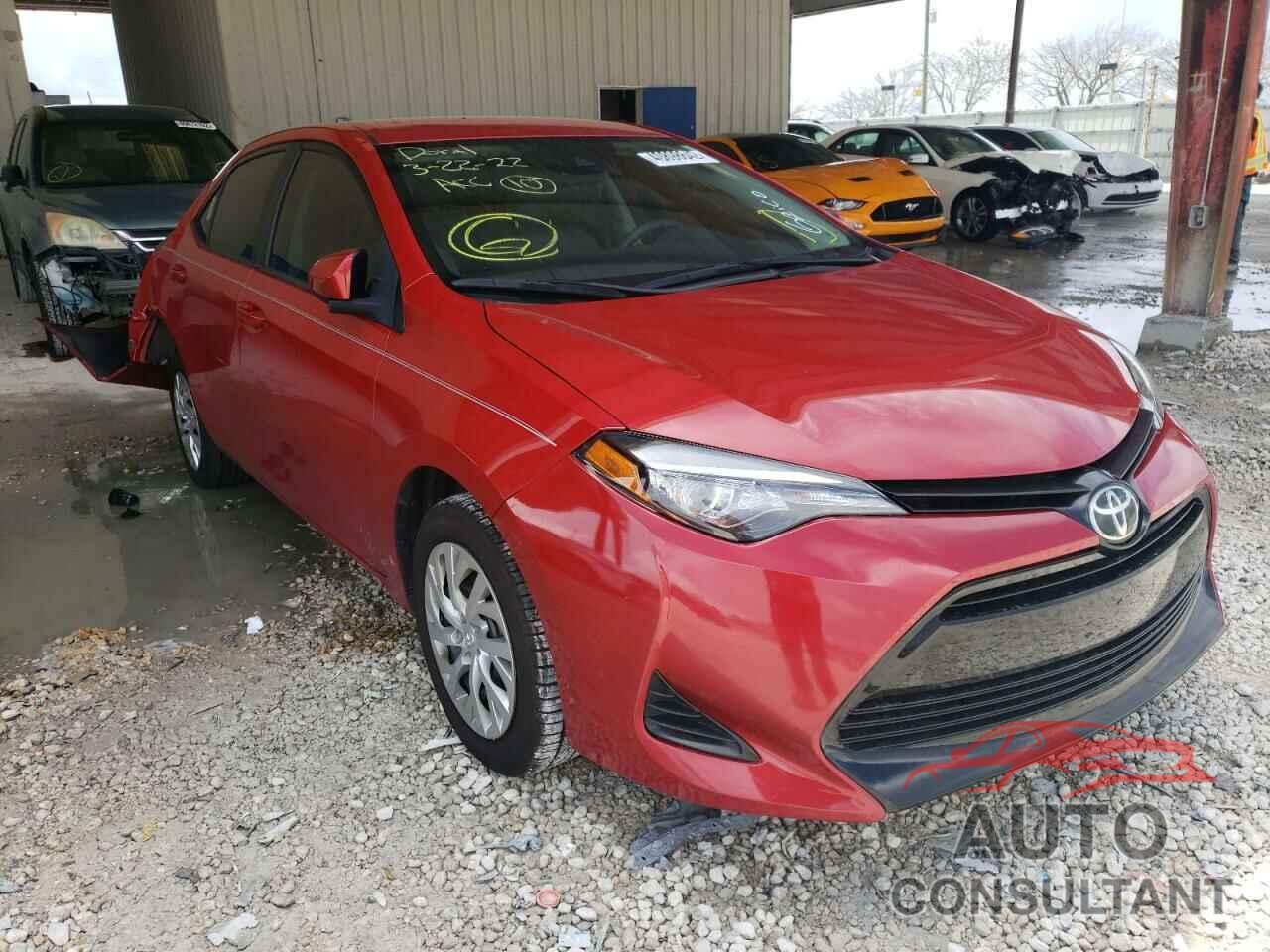 TOYOTA COROLLA 2019 - 2T1BURHE7KC217135
