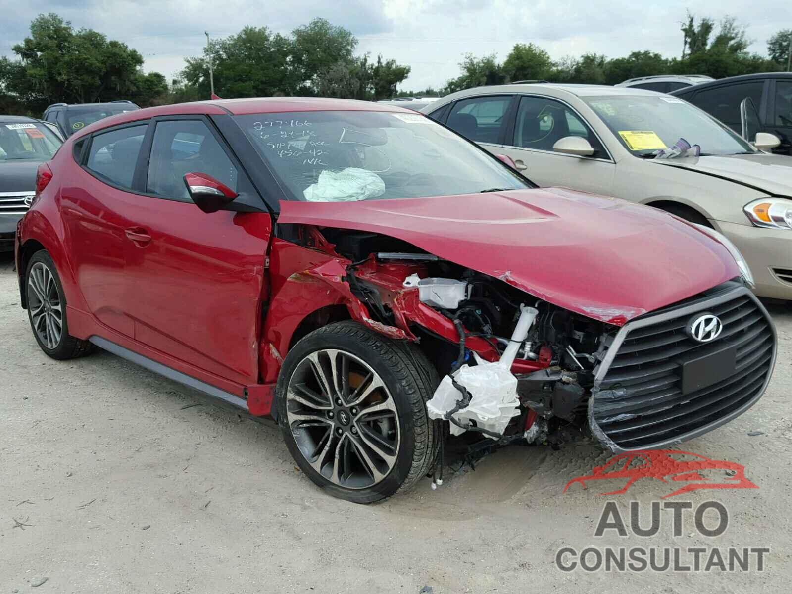 HYUNDAI VELOSTER 2016 - KMHTC6AE4GU279338