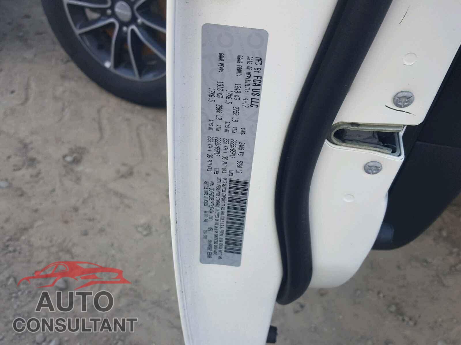 DODGE JOURNEY SE 2017 - 3C4PDCAB1HT637434