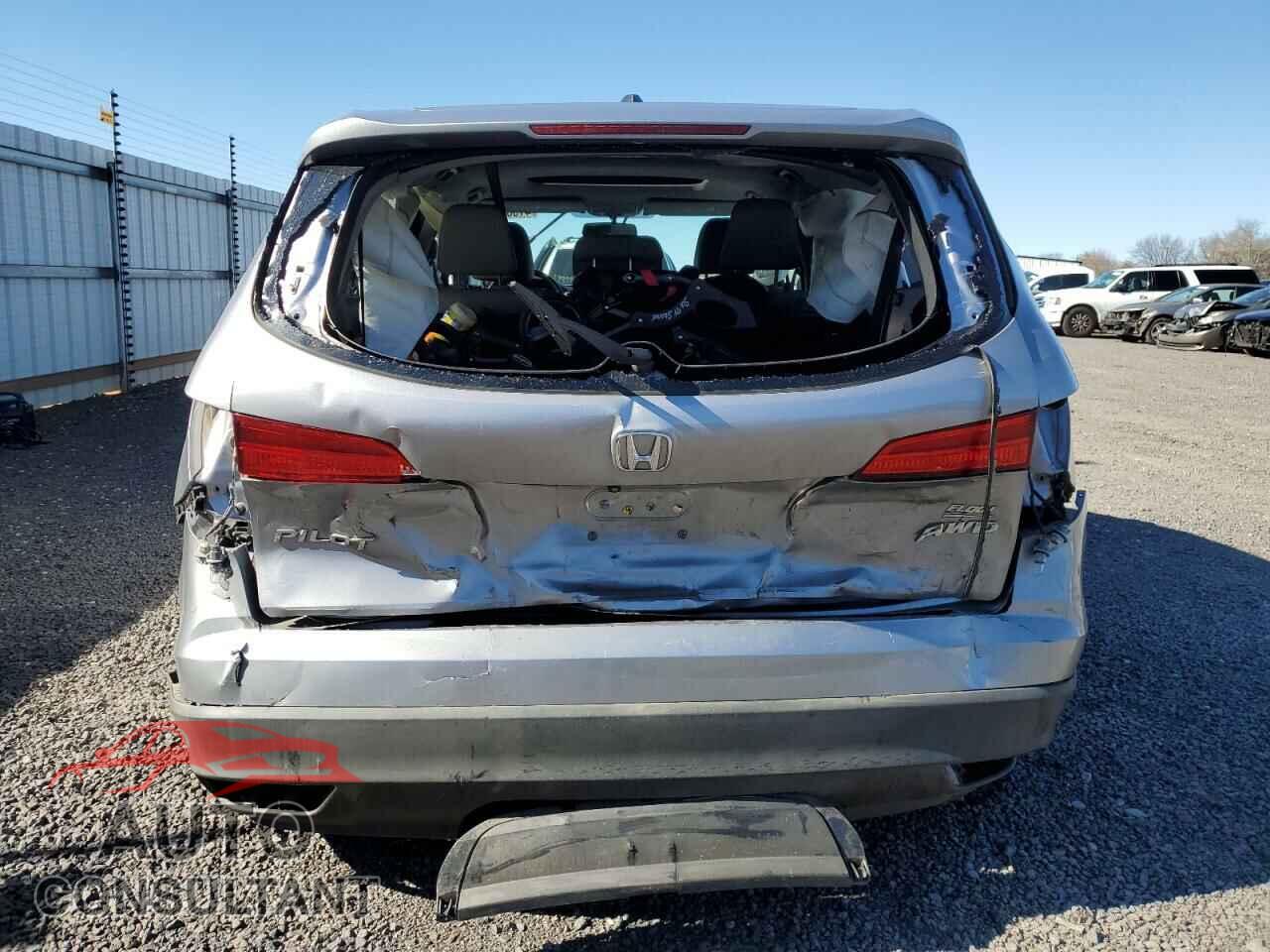 HONDA PILOT 2016 - 5FNYF6H76GB073701