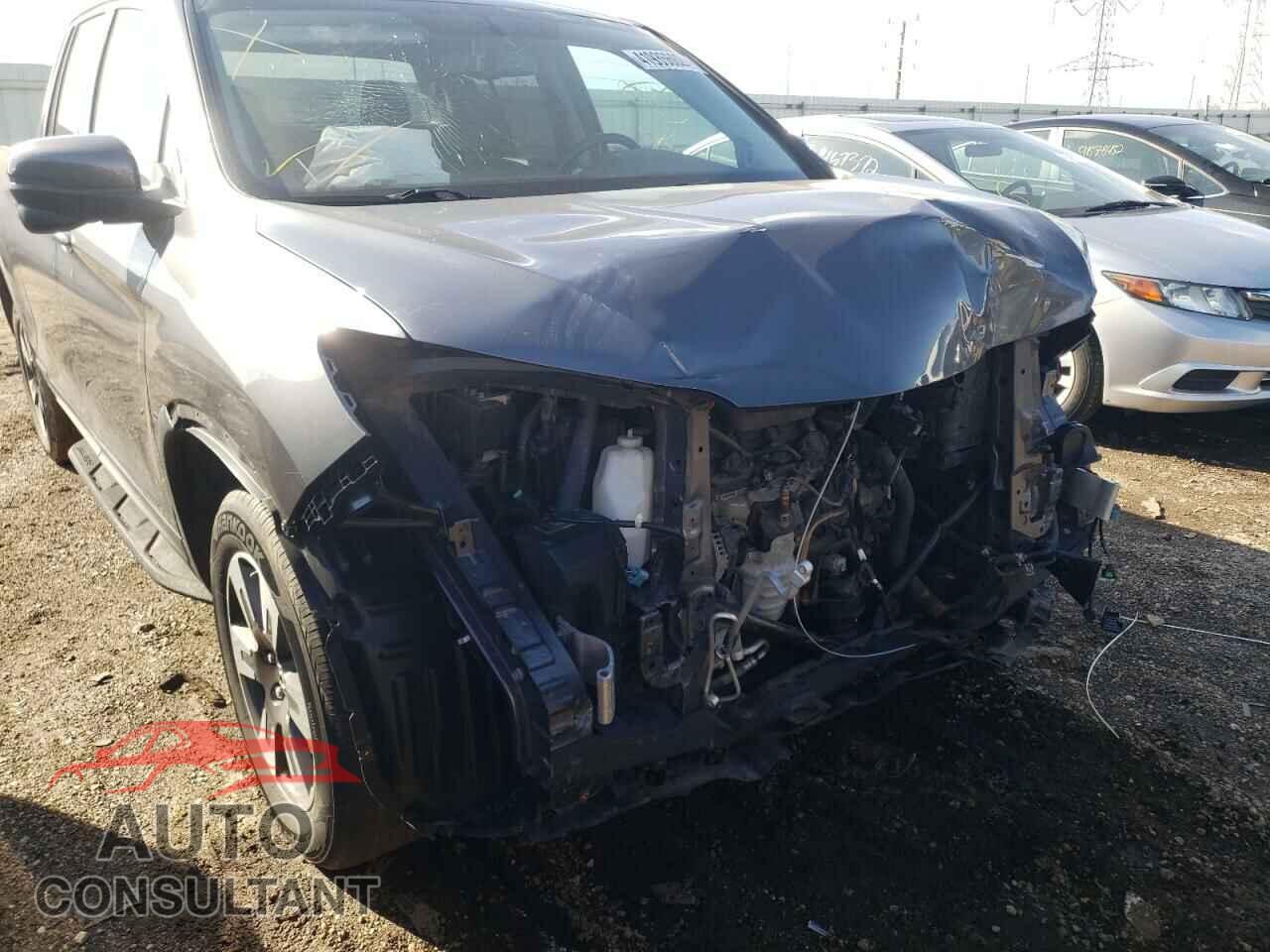 HONDA RIDGELINE 2017 - 5FPYK3F66HB010630