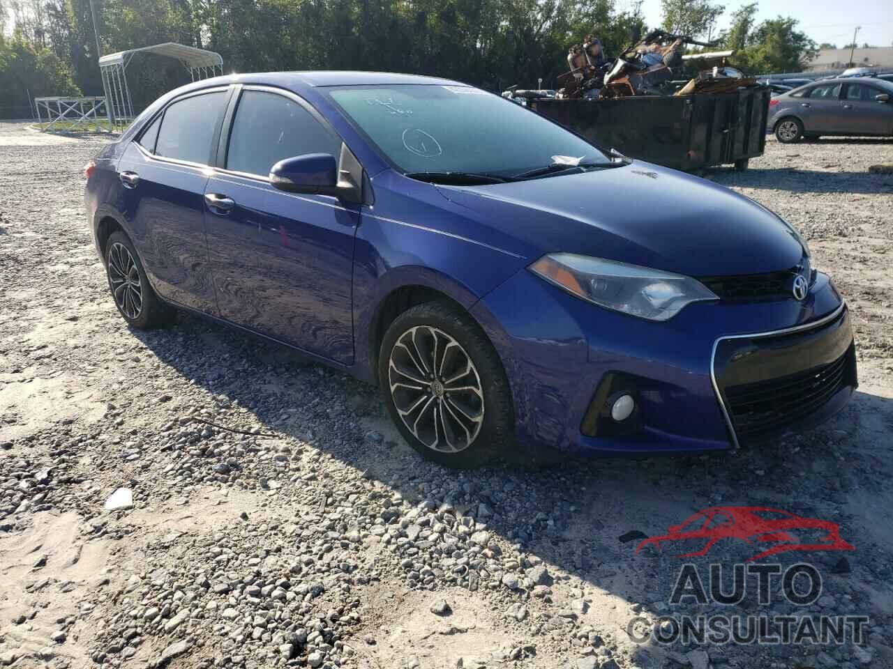 TOYOTA COROLLA 2016 - 2T1BURHE2GC507662