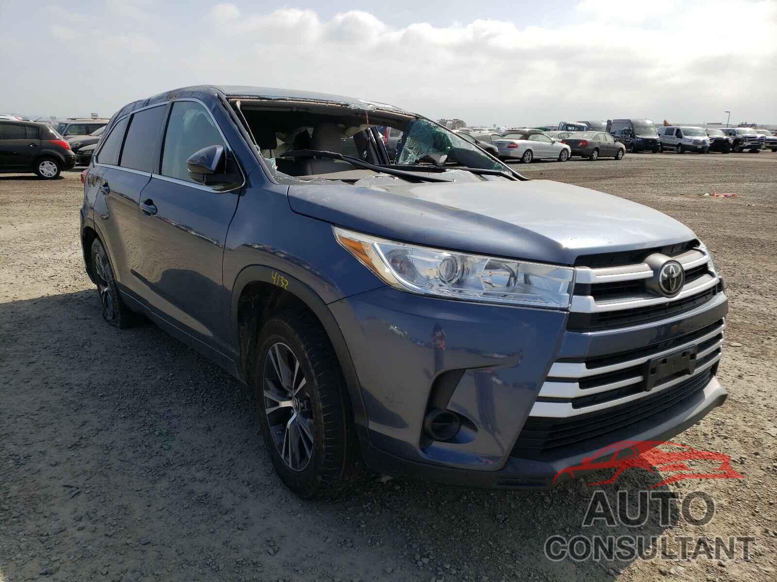 TOYOTA HIGHLANDER 2017 - 5TDZARFHXHS032260
