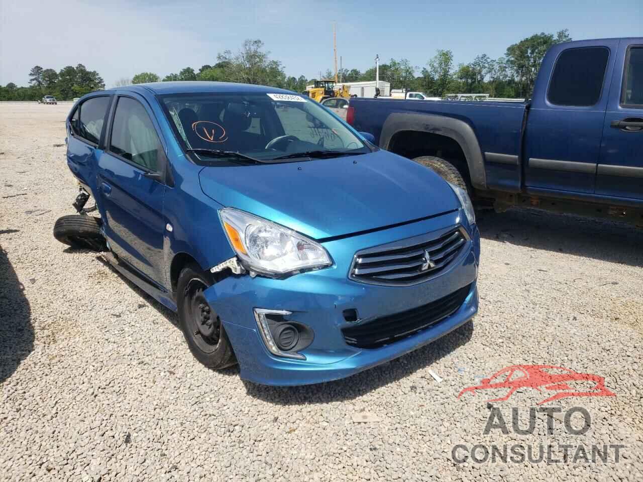 MITSUBISHI MIRAGE 2017 - ML32F3FJ1HHF08196