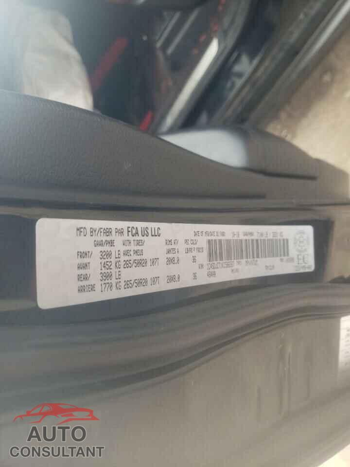 DODGE DURANGO 2019 - 1C4SDJCT1KC586587