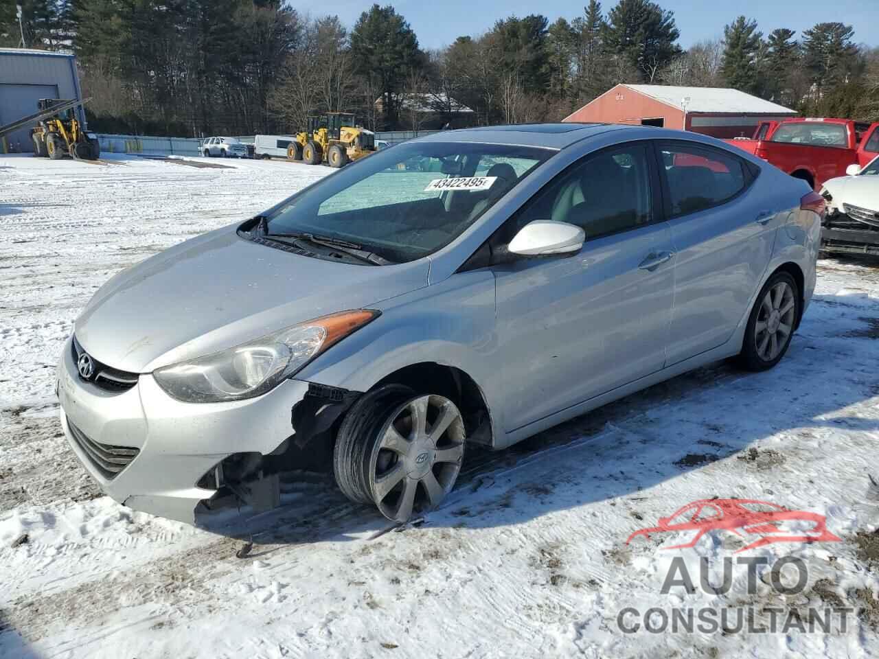 HYUNDAI ELANTRA 2013 - 5NPDH4AE2DH154455