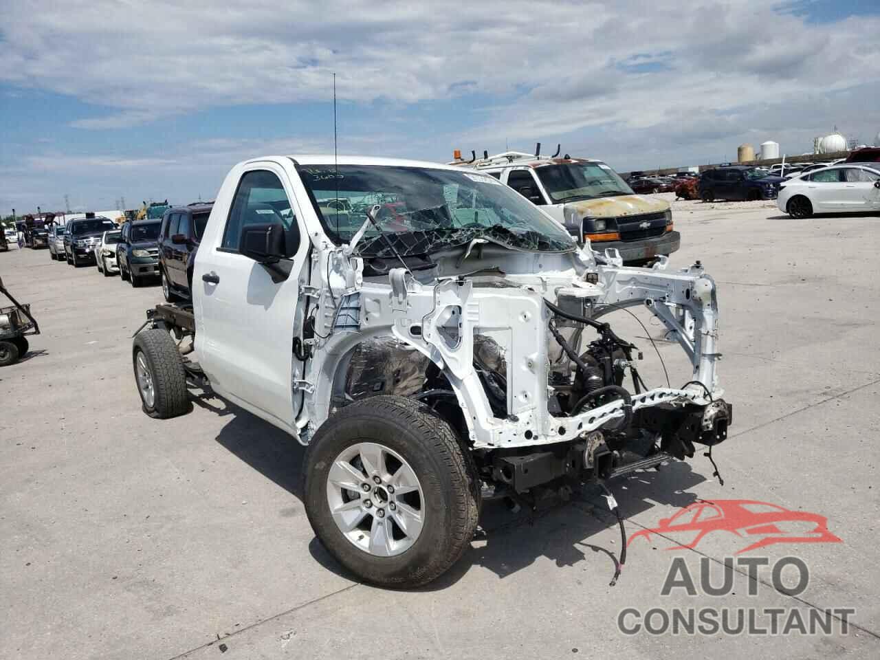 CHEVROLET SILVERADO 2021 - 3GCNWAEF1MG268502