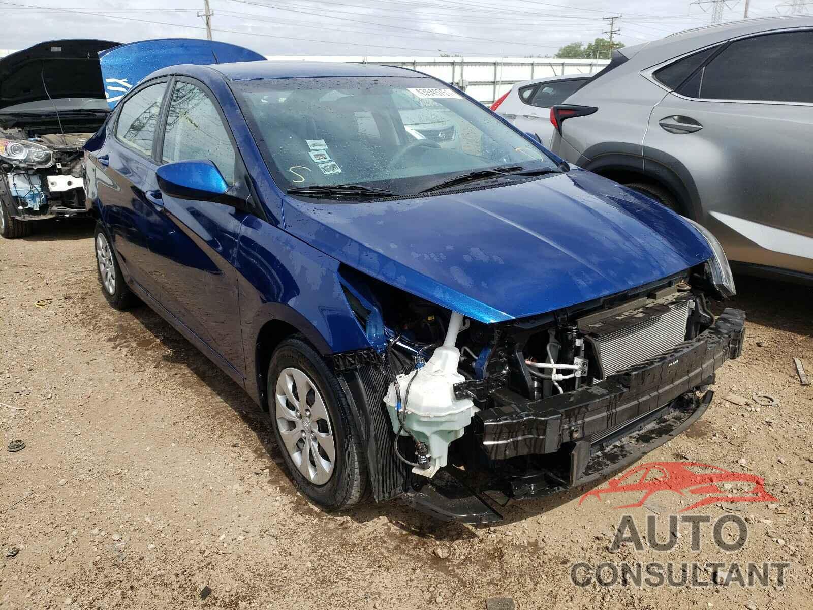 HYUNDAI ACCENT 2016 - KMHCT4AE7GU155732