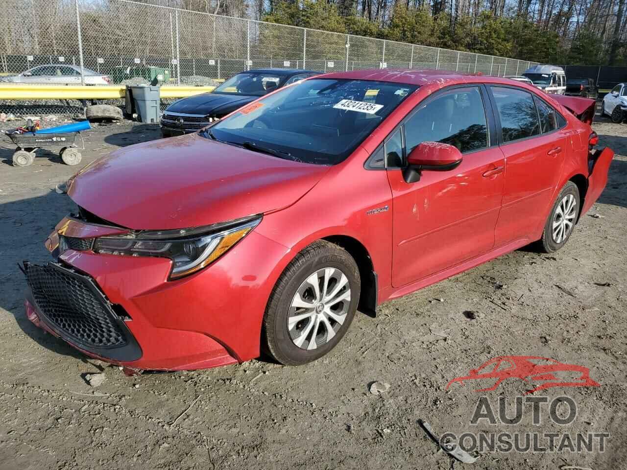 TOYOTA COROLLA 2021 - JTDEAMDE4MJ002396