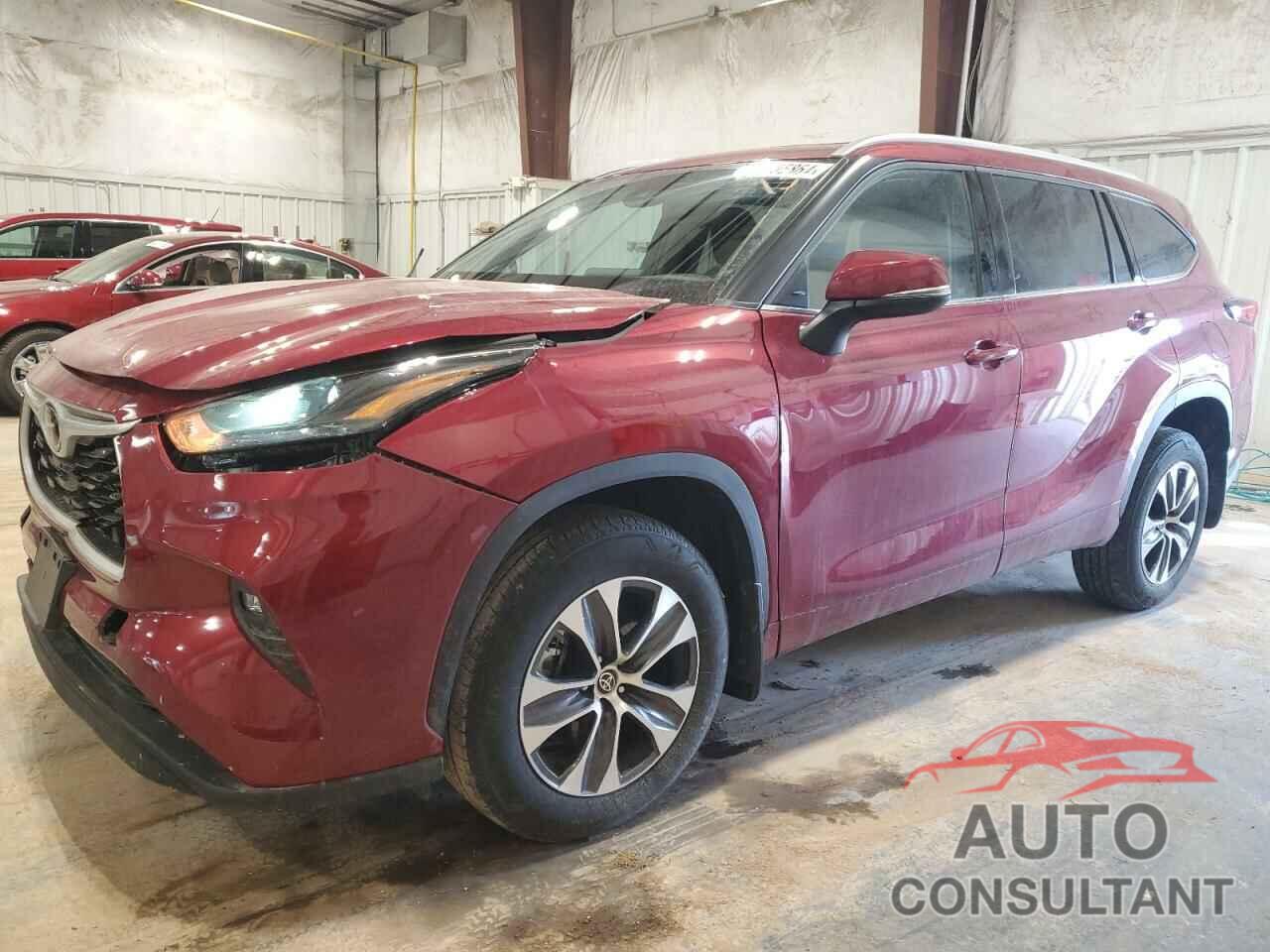 TOYOTA HIGHLANDER 2022 - 5TDGZRBH7NS171490