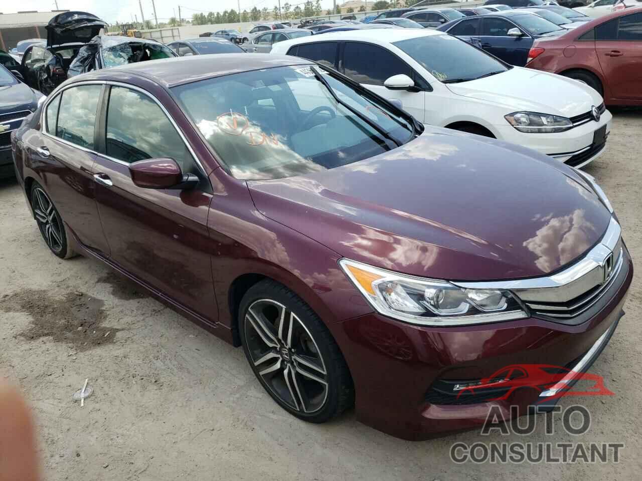 HONDA ACCORD 2016 - 1HGCR2F50GA240267
