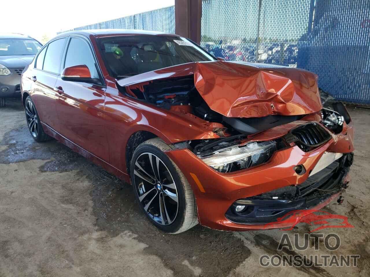 BMW 3 SERIES 2018 - WBA8B9C5XJEE81498