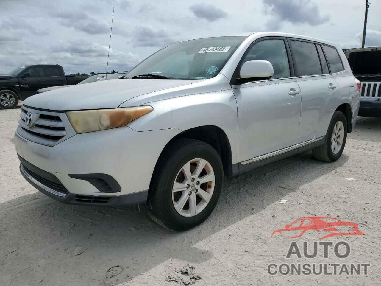 TOYOTA HIGHLANDER 2011 - 5TDZA3EH1BS015949