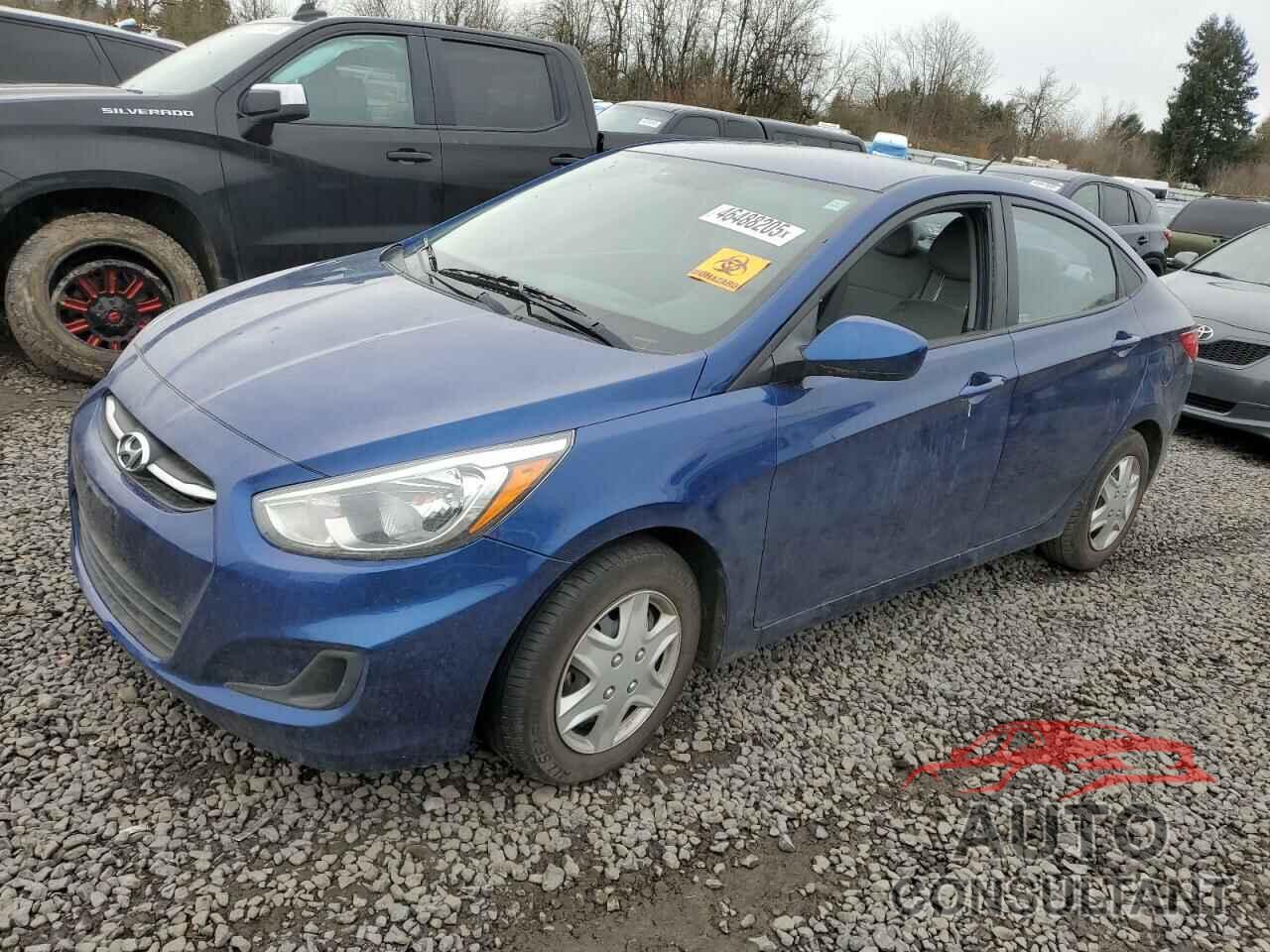 HYUNDAI ACCENT 2016 - KMHCT4AEXGU972046