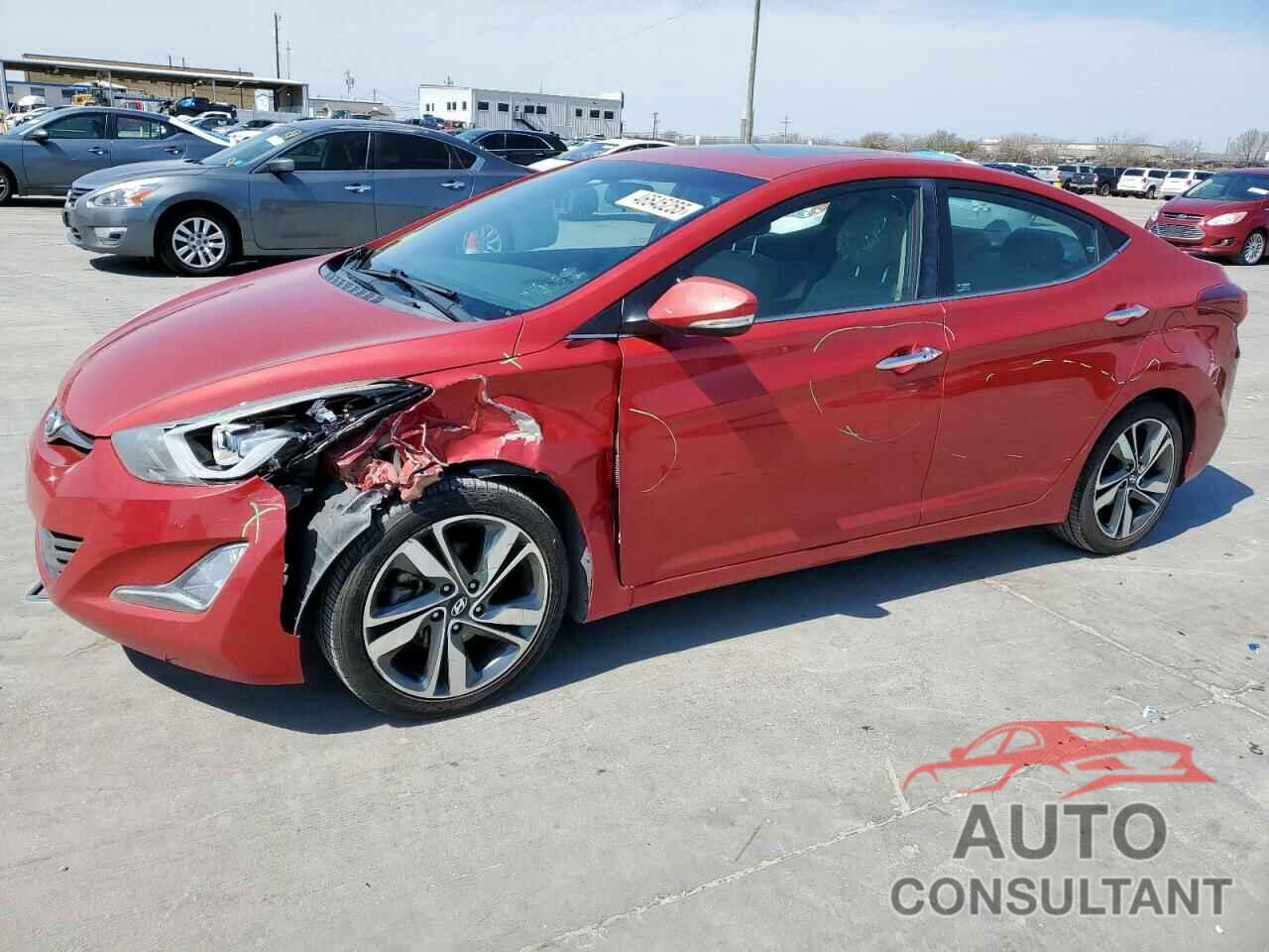 HYUNDAI ELANTRA 2016 - KMHDH4AE8GU552999