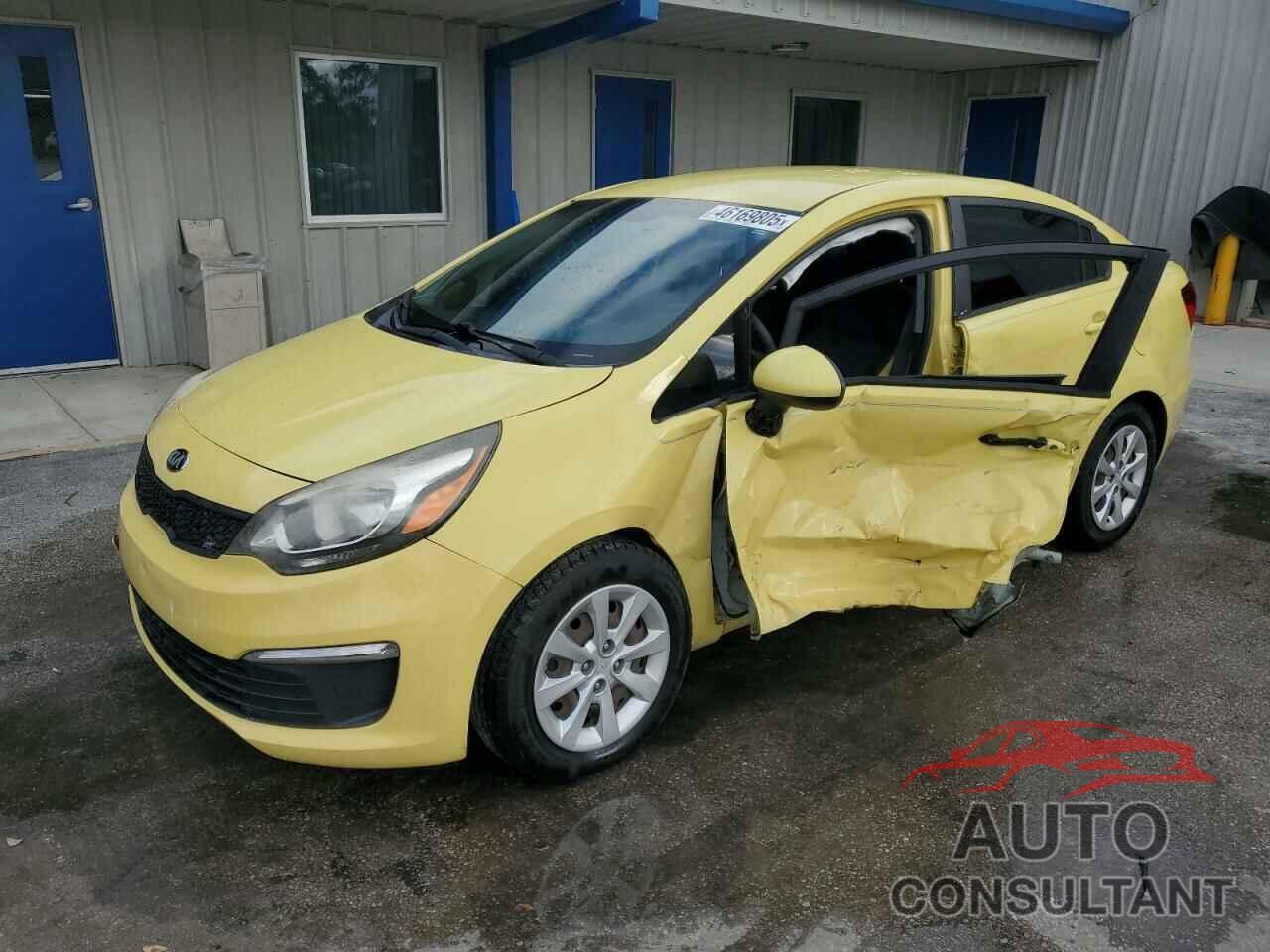 KIA RIO 2016 - KNADM4A30G6577329