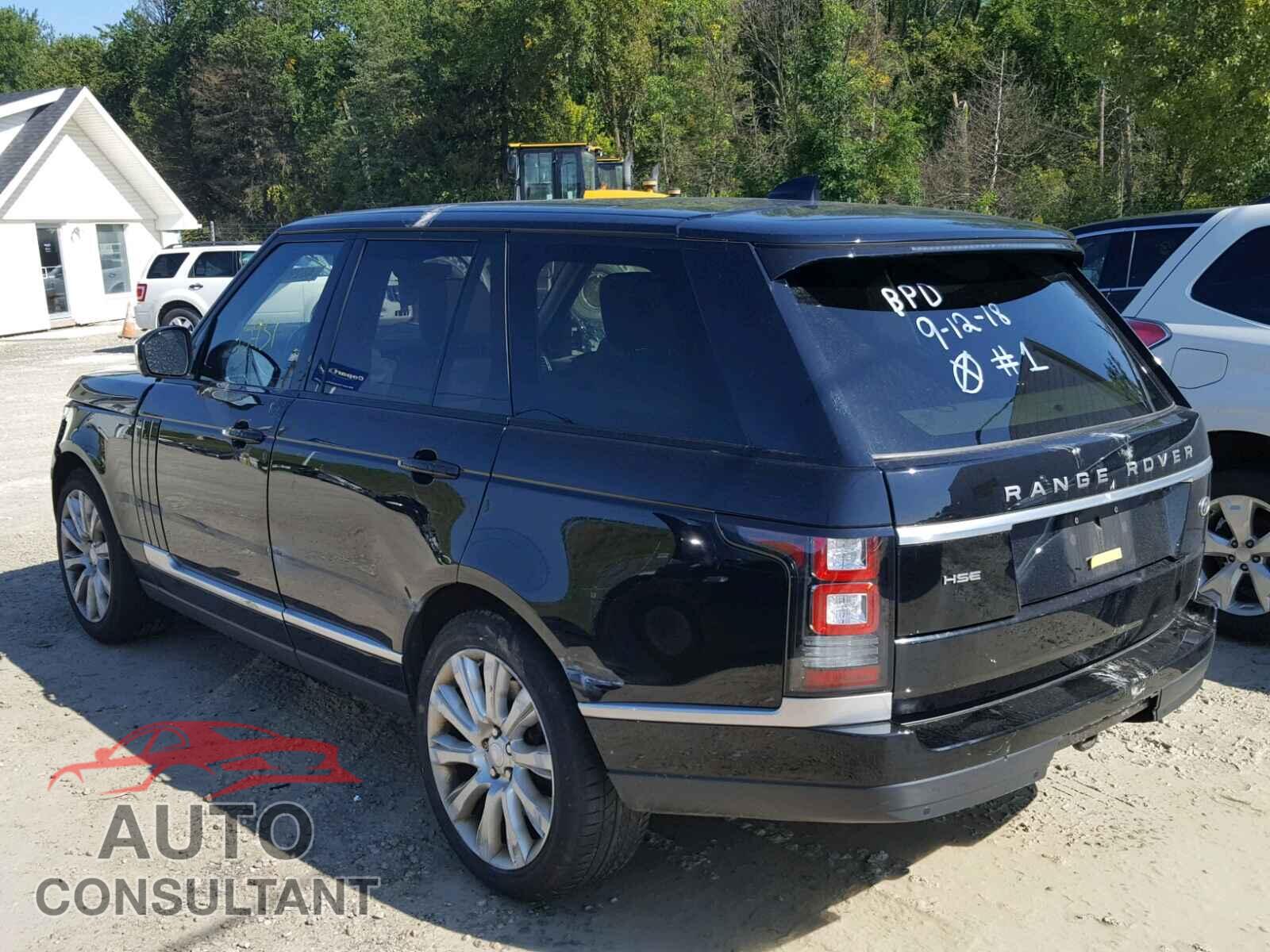 LAND ROVER RANGE ROVER HSE 2017 - SALGS2FVXHA354615