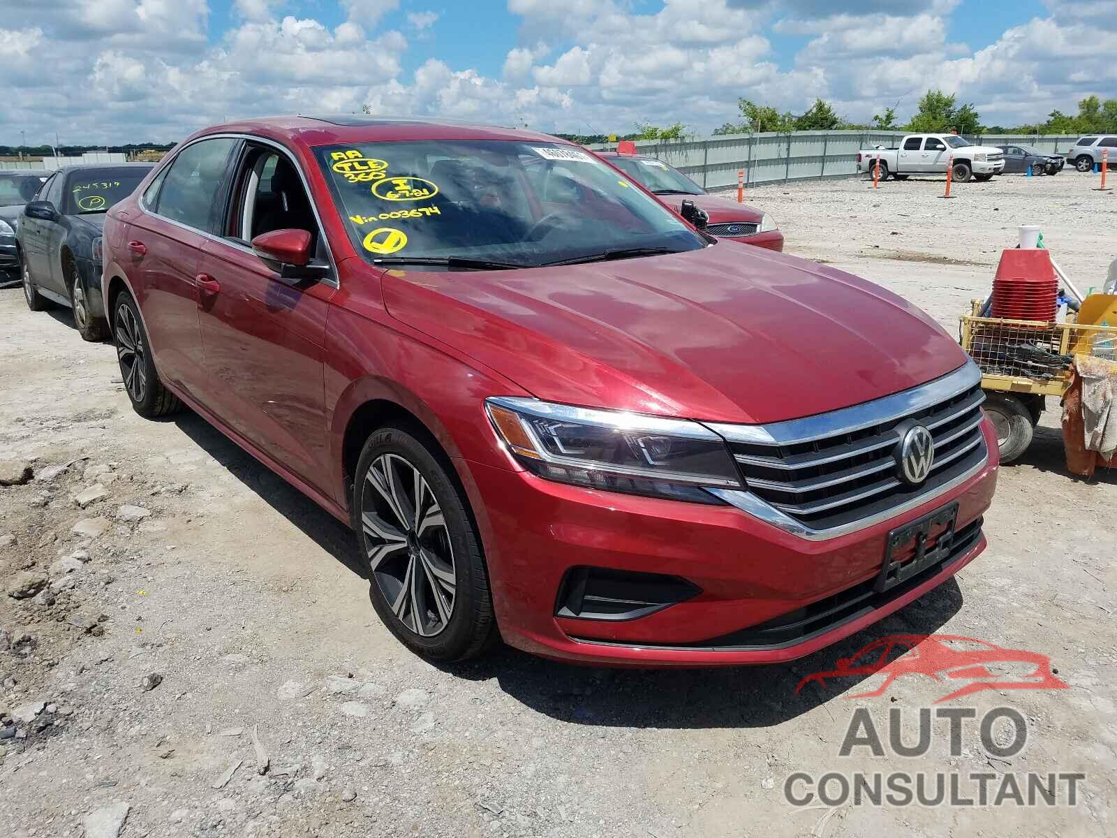 VOLKSWAGEN PASSAT 2021 - 1VWSA7A3XMC003674