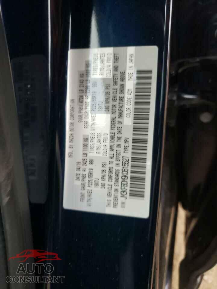 MAZDA CX-5 2019 - JM3KFBDM9K0615527
