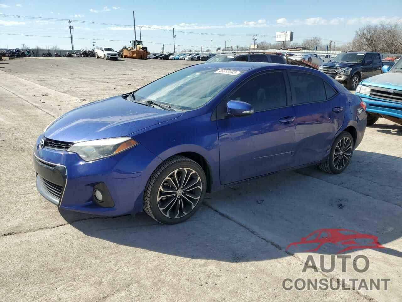 TOYOTA COROLLA 2015 - 5YFBURHE6FP312243