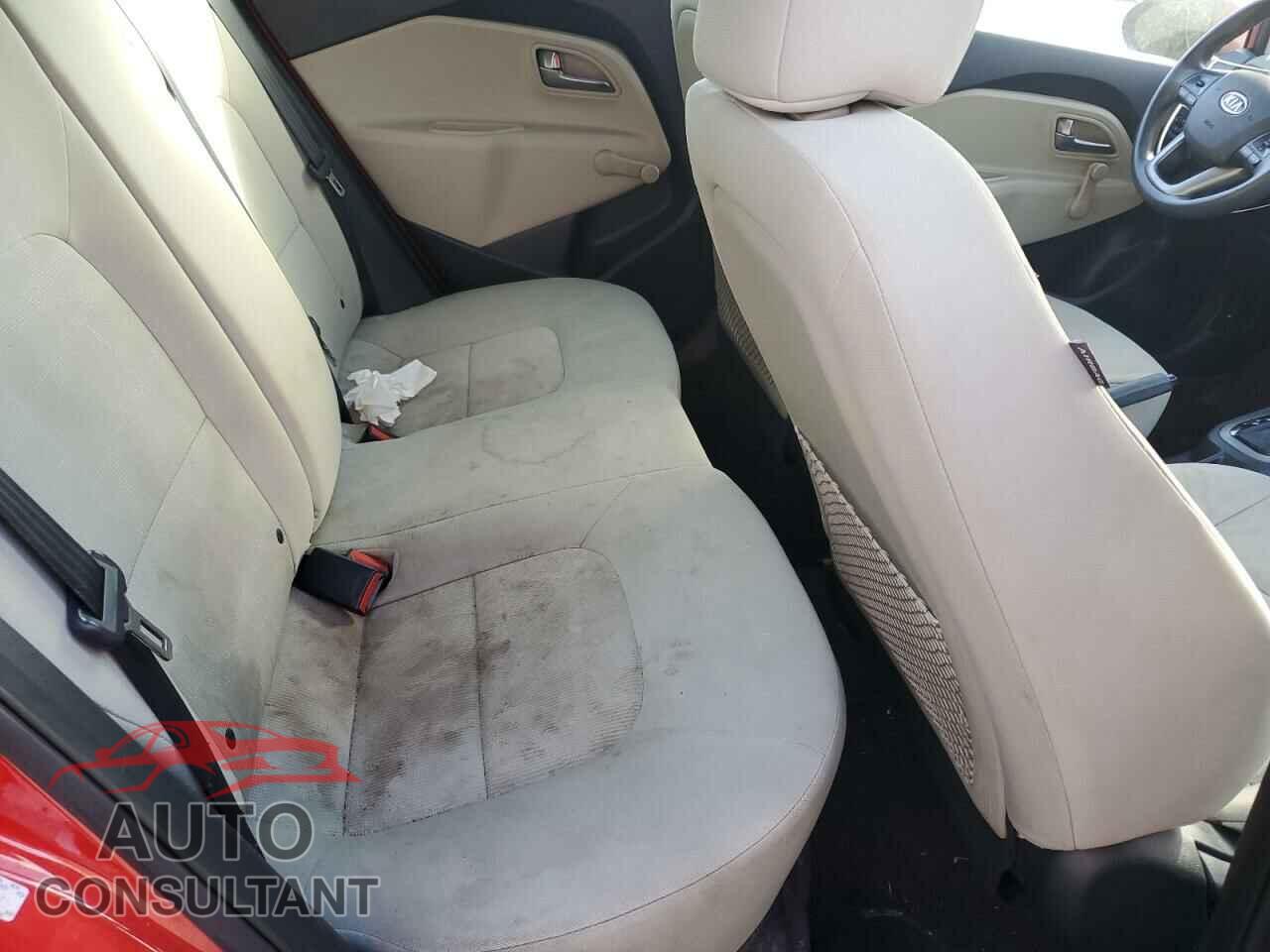 KIA RIO 2012 - KNADM5A35C6017581