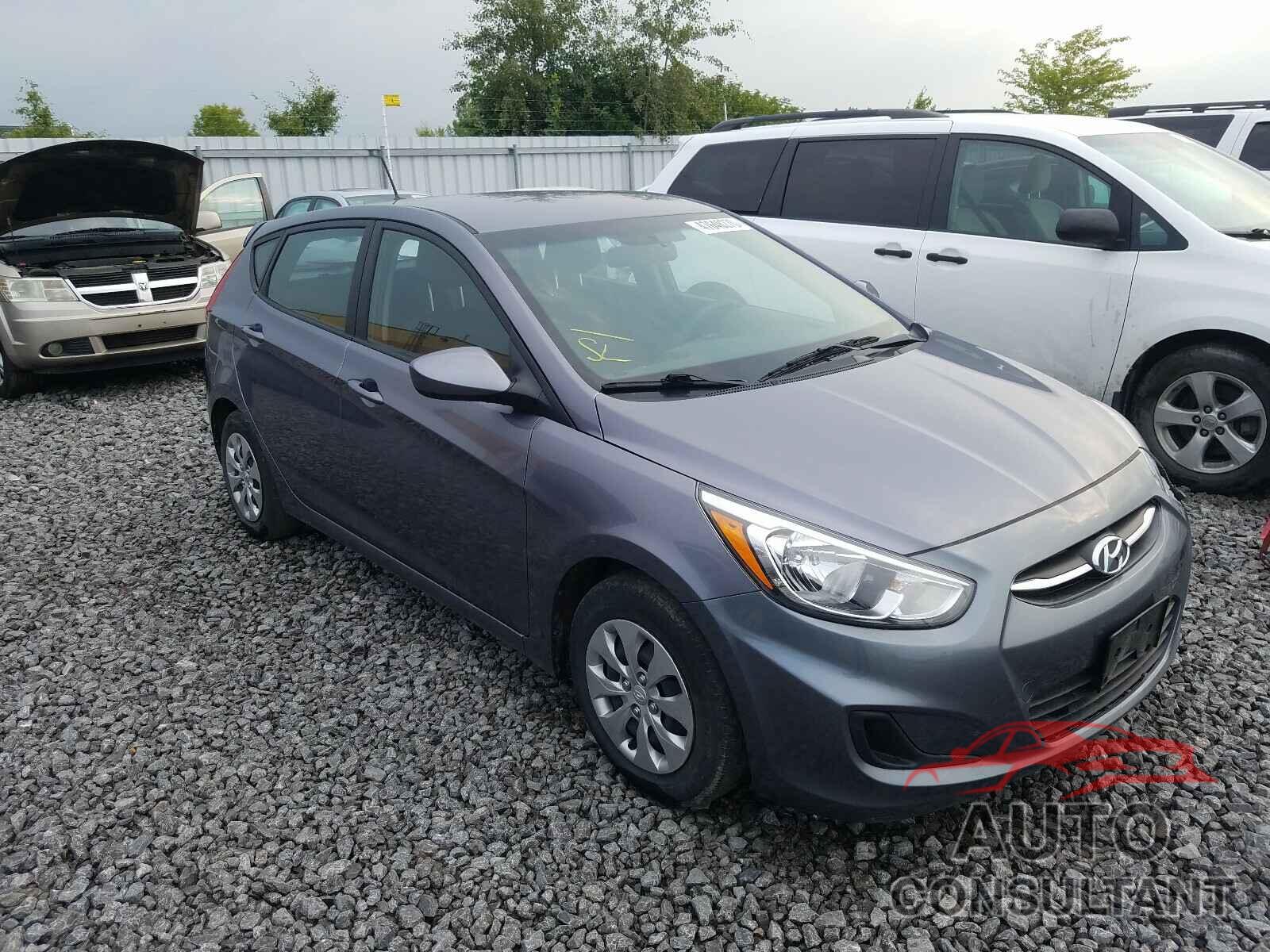 HYUNDAI ACCENT 2017 - KMHCT5AE5HU303075