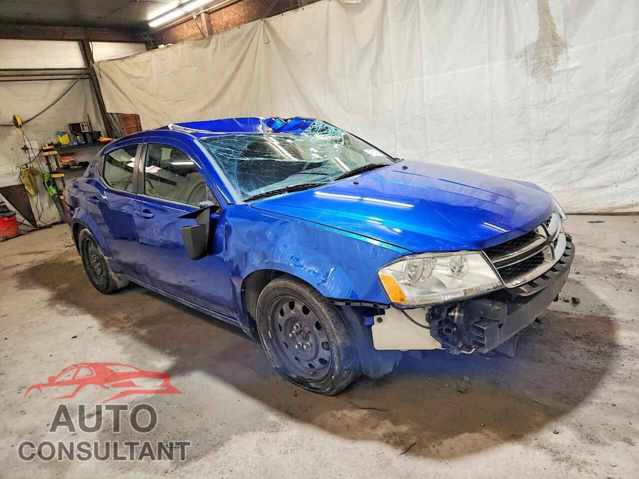 DODGE AVENGER 2013 - 1C3CDZAB9DN614340