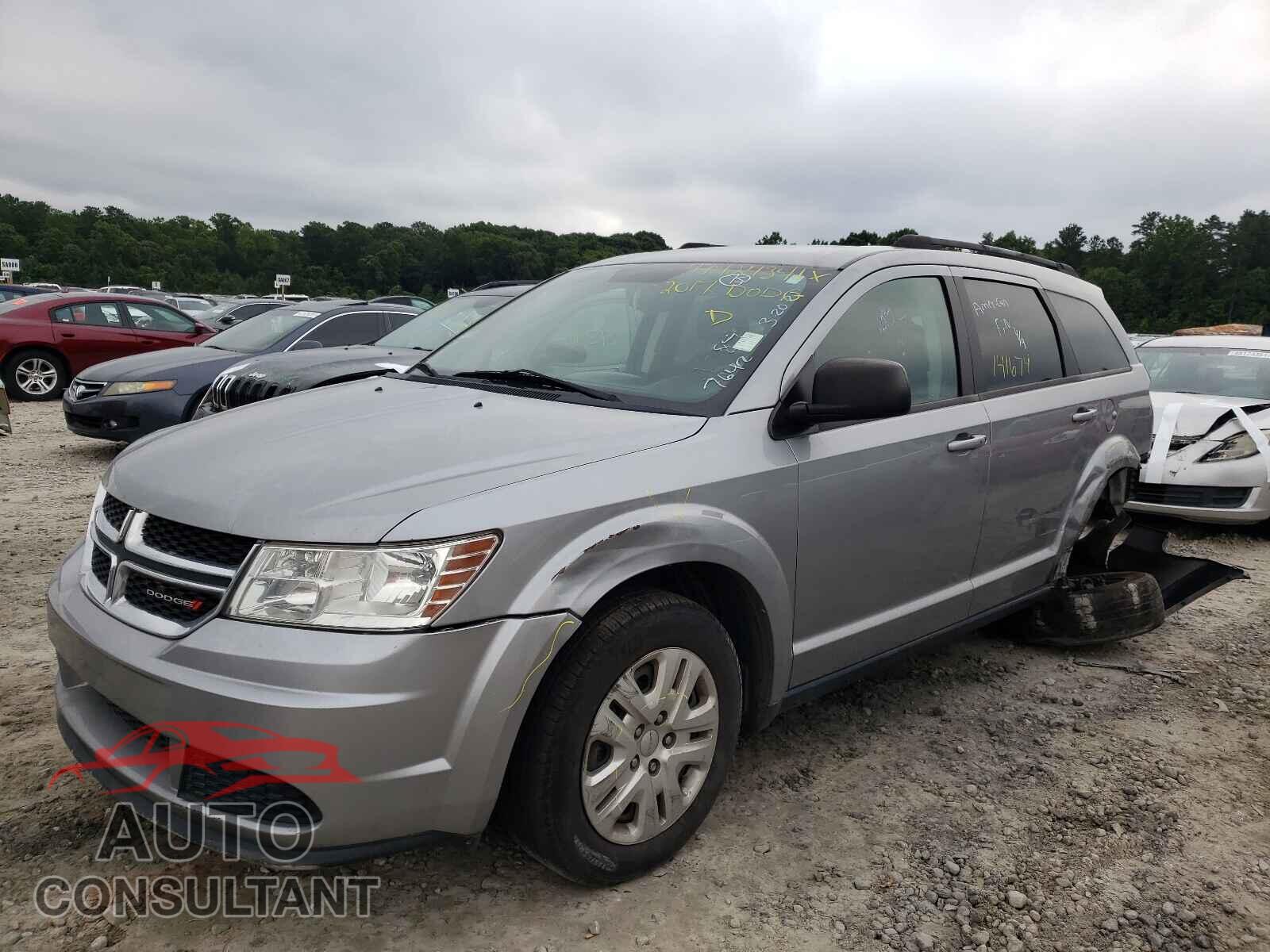 DODGE JOURNEY 2017 - 3C4PDCAB1HT607642
