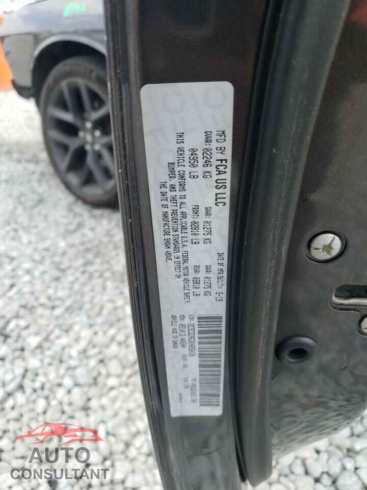 DODGE CHALLENGER 2019 - 2C3CDZAG3KH656438