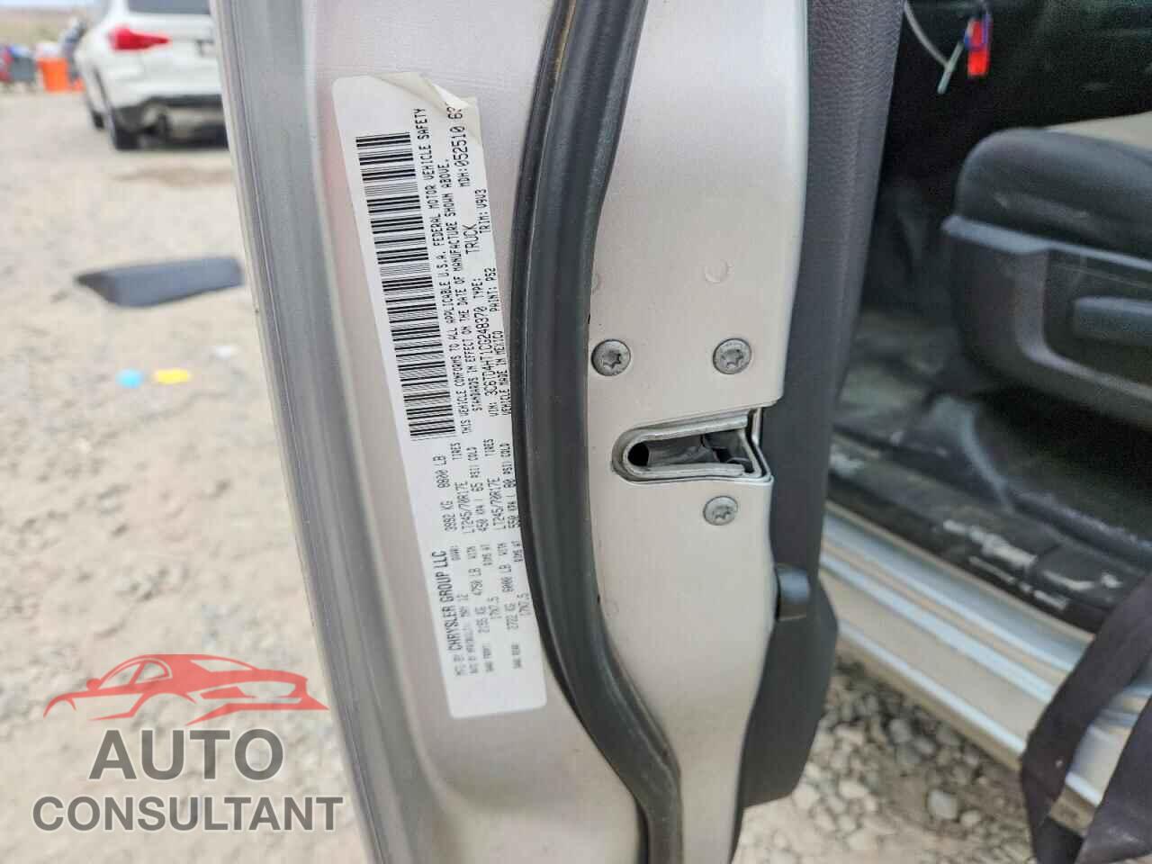 DODGE RAM 2500 2012 - 3C6TD4HT1CG248370