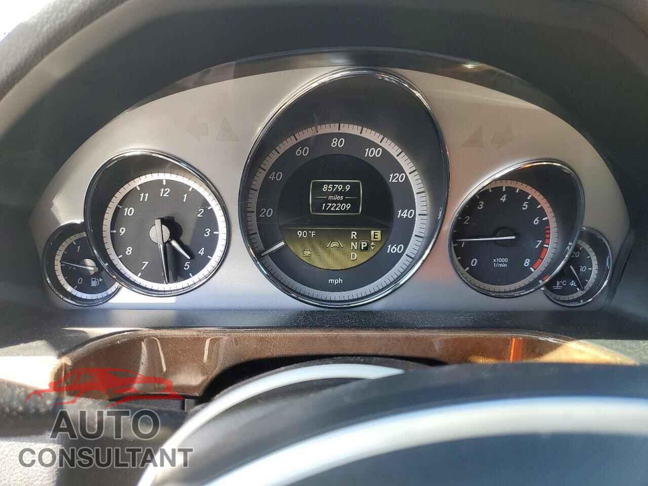 MERCEDES-BENZ E-CLASS 2012 - WDDHF8JB9CA605591