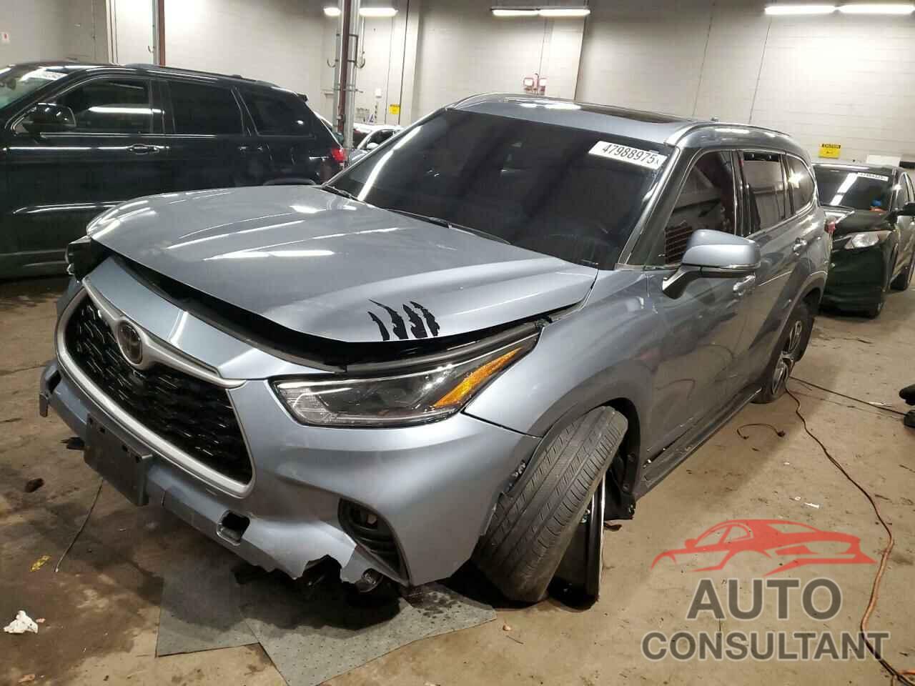 TOYOTA HIGHLANDER 2021 - 5TDHZRBHXMS072780