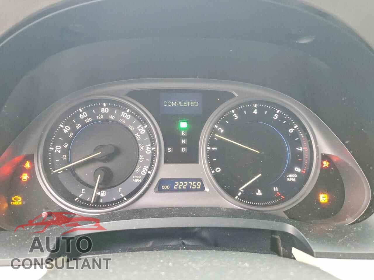LEXUS IS 2010 - JTHBF5C27A5111598