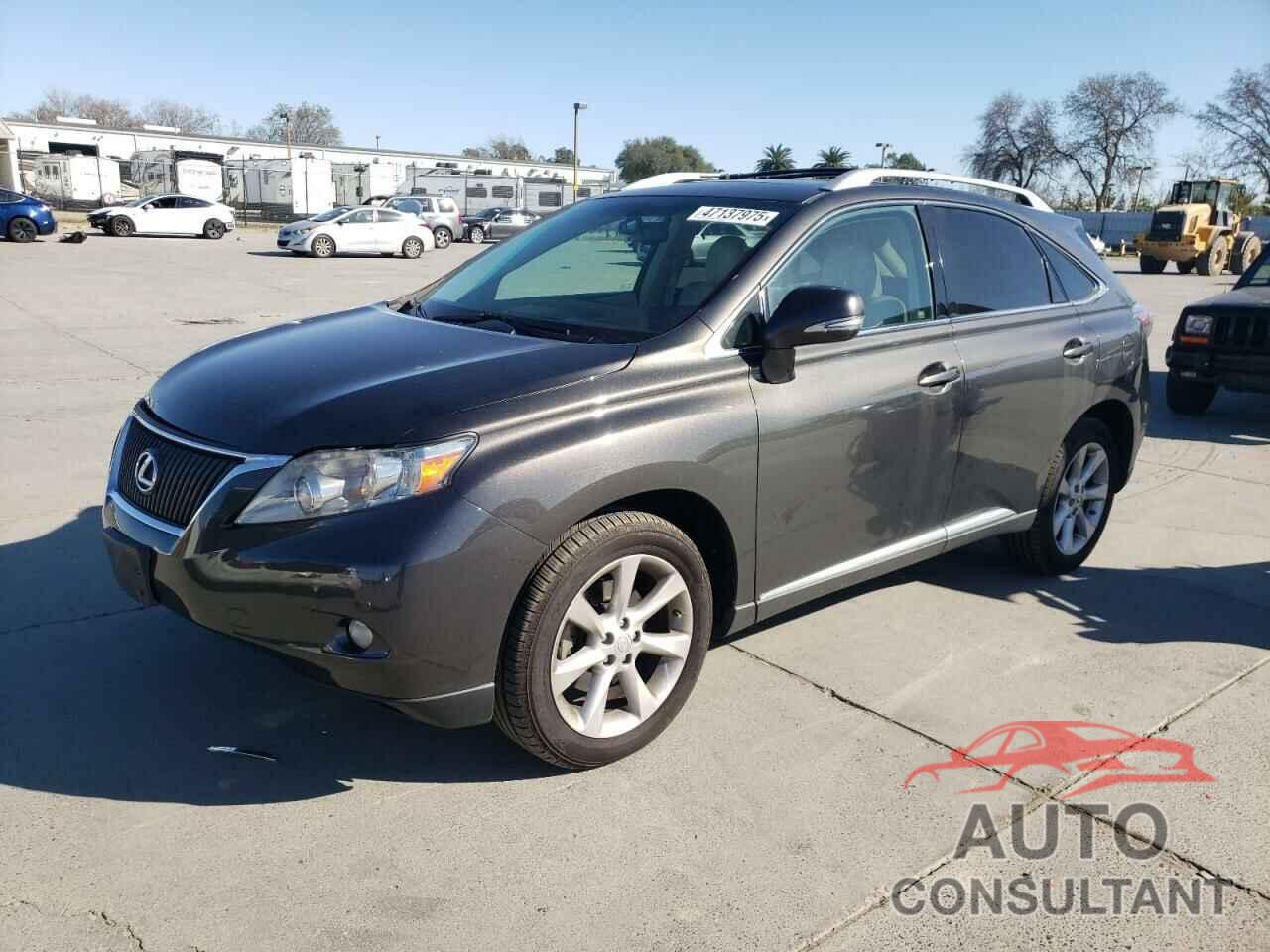 LEXUS RX350 2010 - 2T2BK1BA1AC046258