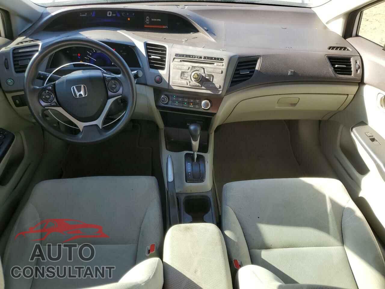 HONDA CIVIC 2012 - 19XFB2F56CE378886