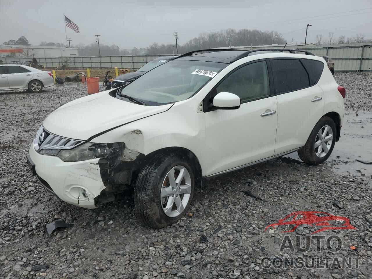 NISSAN MURANO 2009 - JN8AZ18UX9W010590