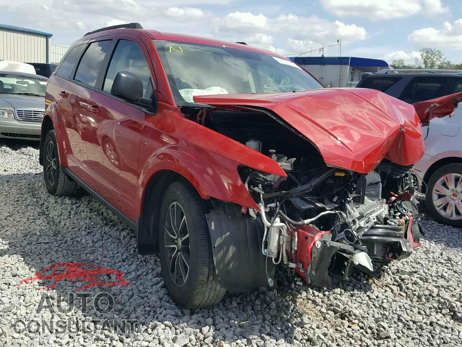 DODGE JOURNEY SE 2017 - 3C4PDCAB3HT709296