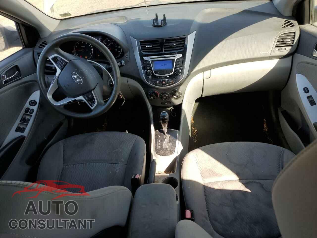 HYUNDAI ACCENT 2012 - KMHCU4AE2CU210269