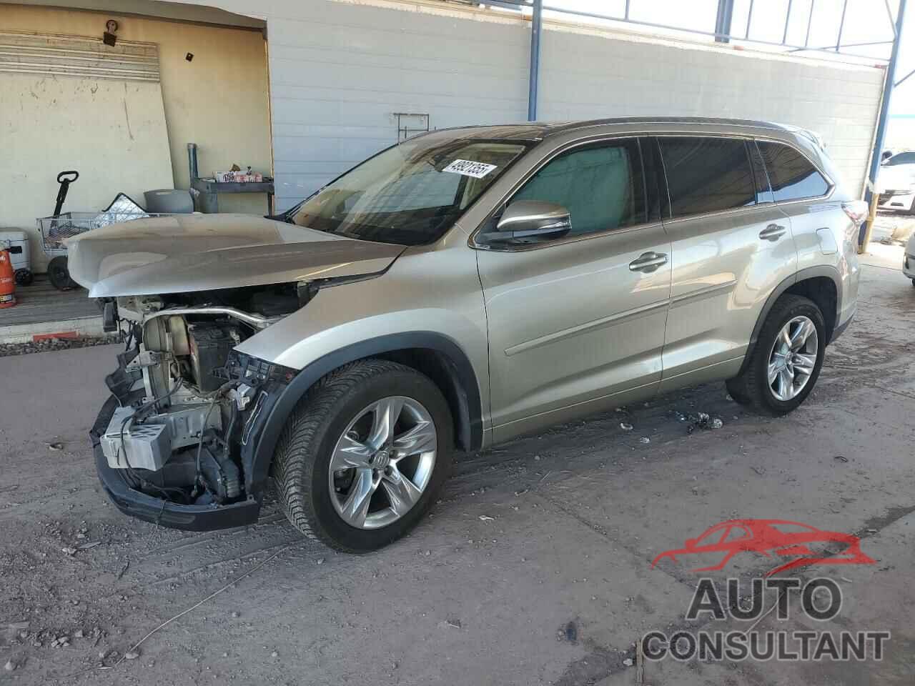 TOYOTA HIGHLANDER 2014 - 5TDYKRFH6ES032664