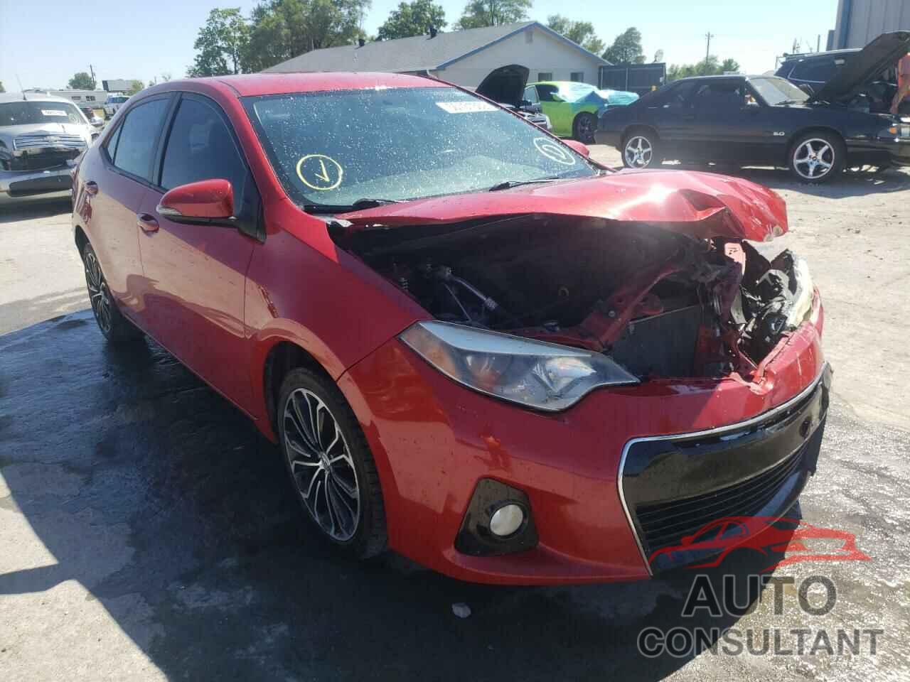 TOYOTA COROLLA 2016 - 2T1BURHE6GC498710