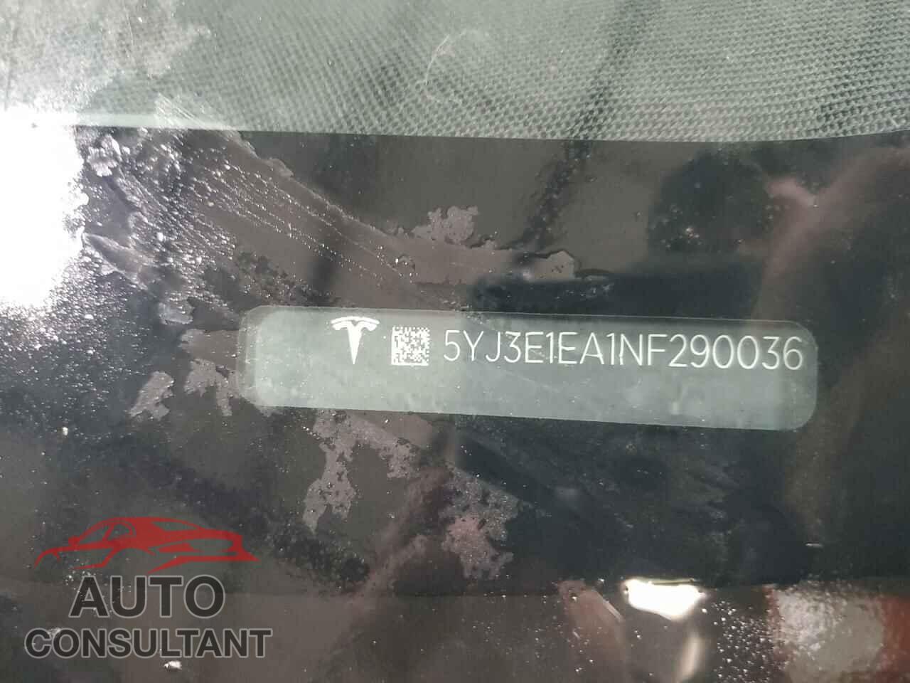 TESLA MODEL 3 2022 - 5YJ3E1EA1NF290036
