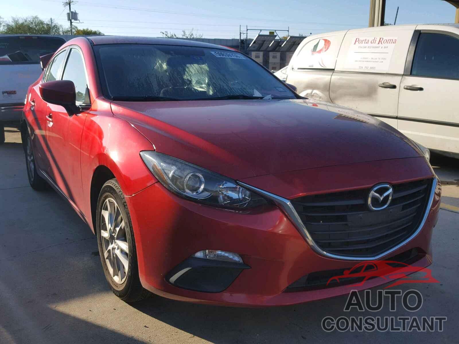 MAZDA 3 2016 - JM1BM1U70G1305139