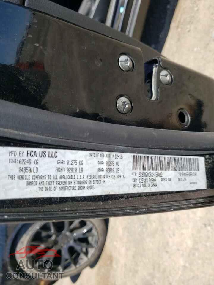 DODGE CHALLENGER 2016 - 2C3CDZAG6GH158032